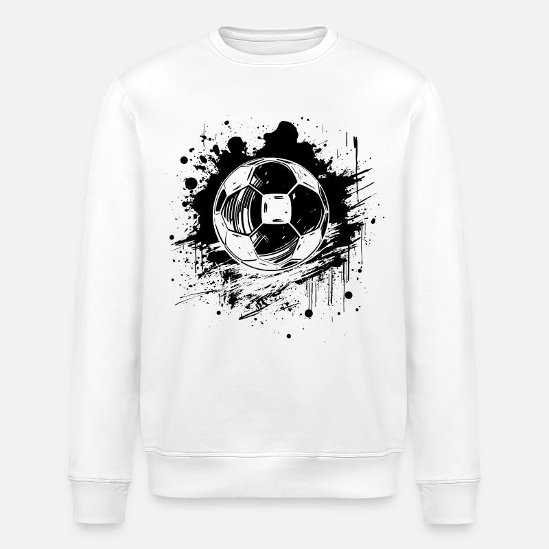 Fußball - Stanley/Stella Unisex Bio-Sweatshirt ROLLER - Weiß