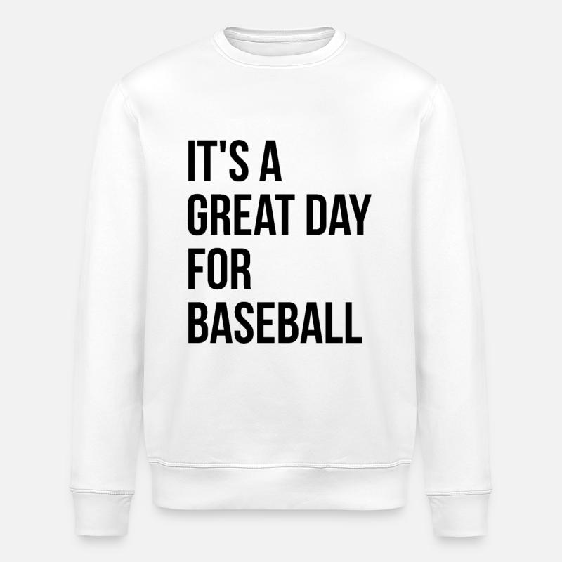 Base-ball - Sweat bio ROLLER Stanley/Stella Unisexe - blanc