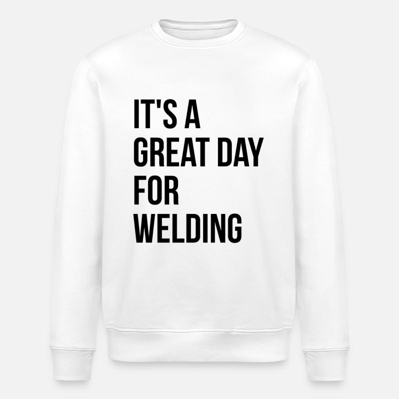 Welding - Stanley/Stella ROLLER Unisex Organic Sweatshirt - white