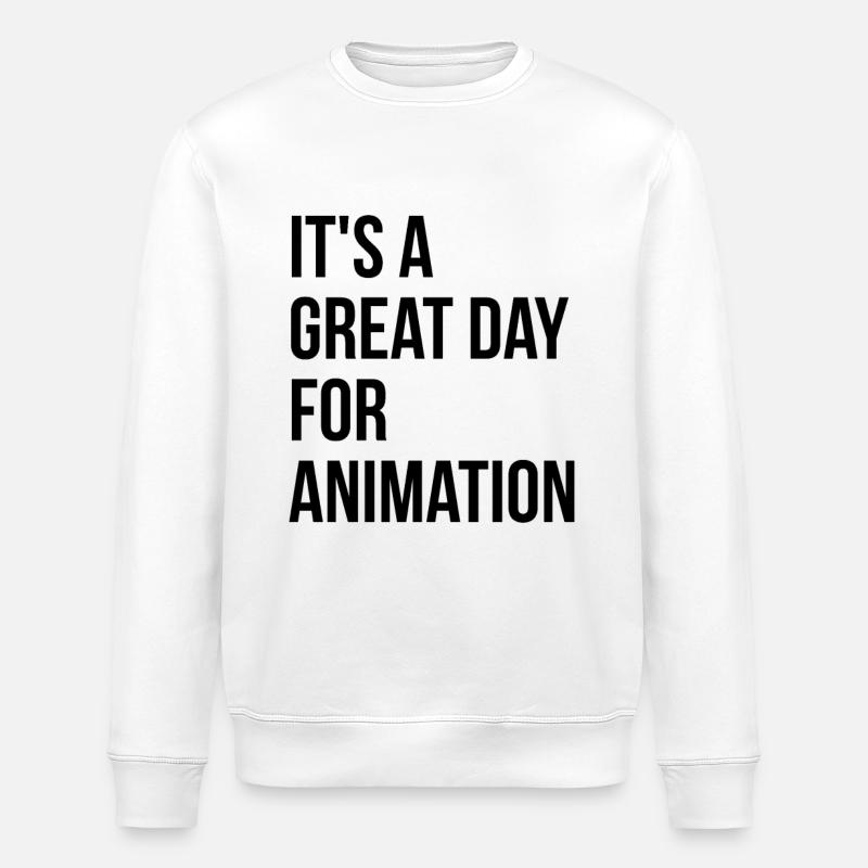 Animation - Stanley/Stella Unisex Bio-Sweatshirt ROLLER - Weiß