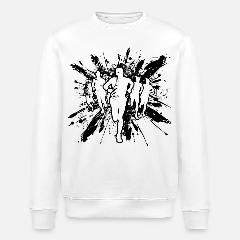 Bishop - Stanley/Stella ROLLER Unisex Organic Sweatshirt - white