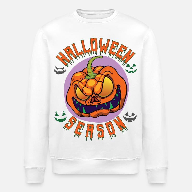 Saison d’Halloween - Sweat bio ROLLER Stanley/Stella Unisexe - blanc