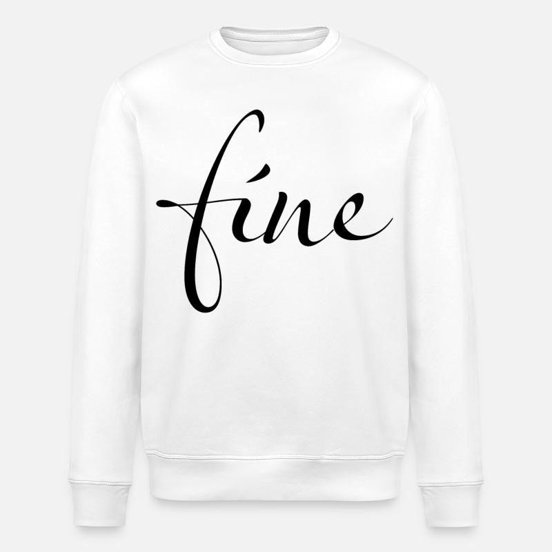 Bien – Se sentir bien - Sweat bio ROLLER Stanley/Stella Unisexe - blanc