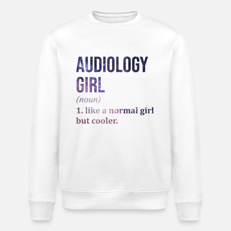 audiologie - Sweat bio ROLLER Stanley/Stella Unisexe - blanc