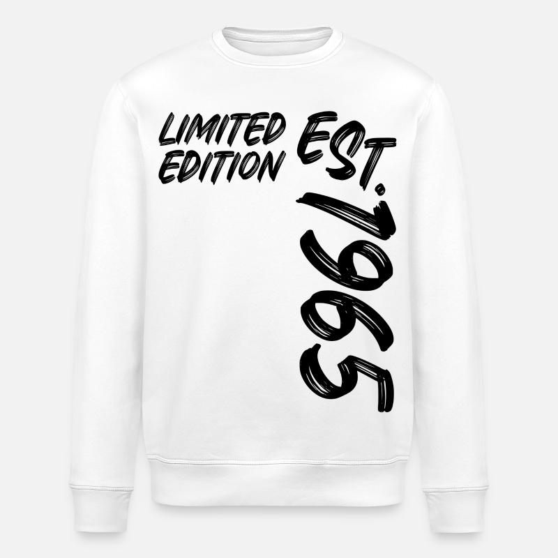 Limited Edition Est. 1965 - Stanley/Stella Unisex Bio-Sweatshirt ROLLER - Weiß