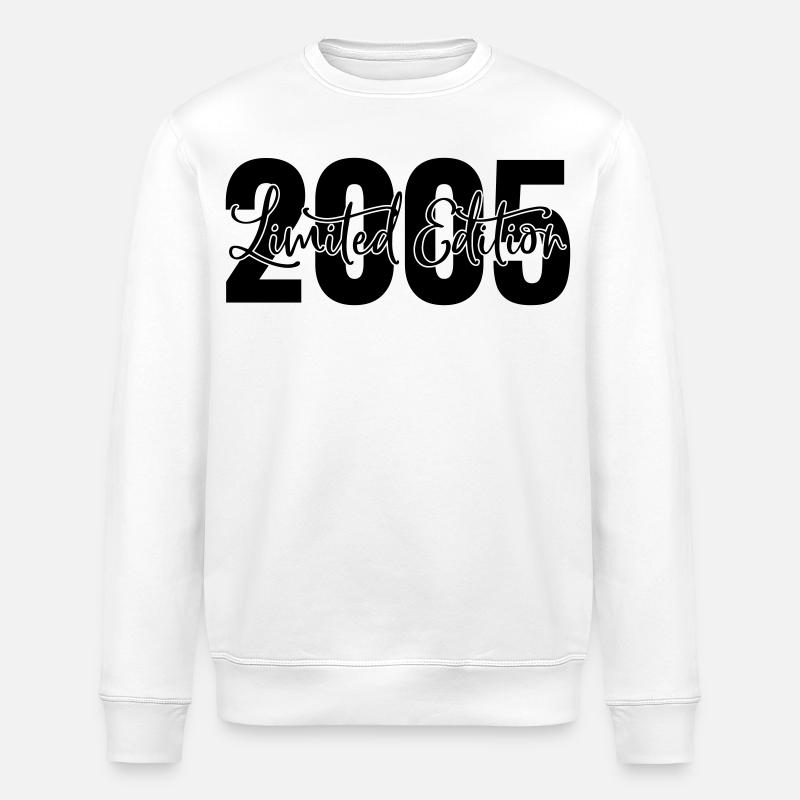 Edition limitée 2005 - Sweat bio ROLLER Stanley/Stella Unisexe - blanc