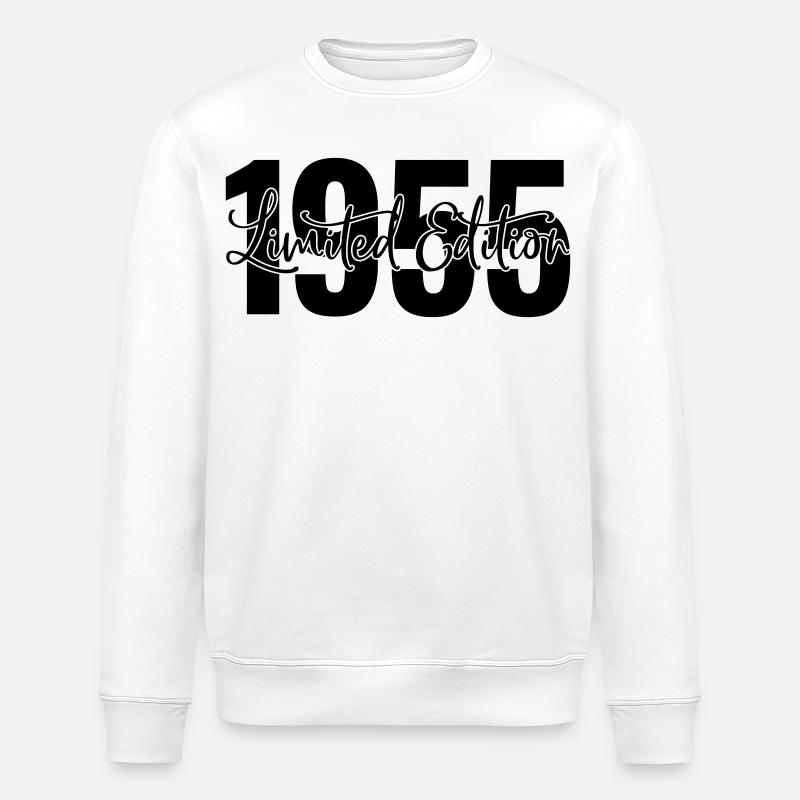 Edition limitée 1955 - Sweat bio ROLLER Stanley/Stella Unisexe - blanc