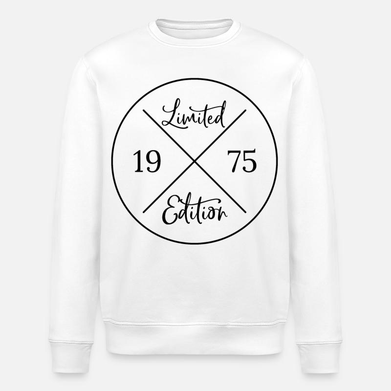Edition limitée 1975 - Sweat bio ROLLER Stanley/Stella Unisexe - blanc