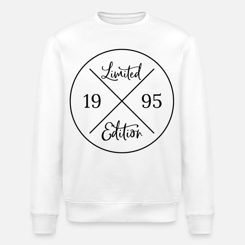 Edition limitée 1995 - Sweat bio ROLLER Stanley/Stella Unisexe - blanc