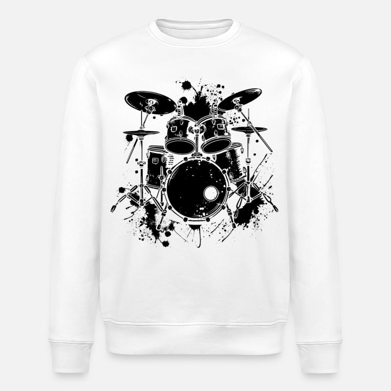 Trapset - Stanley/Stella Unisex Bio-Sweatshirt ROLLER - Weiß