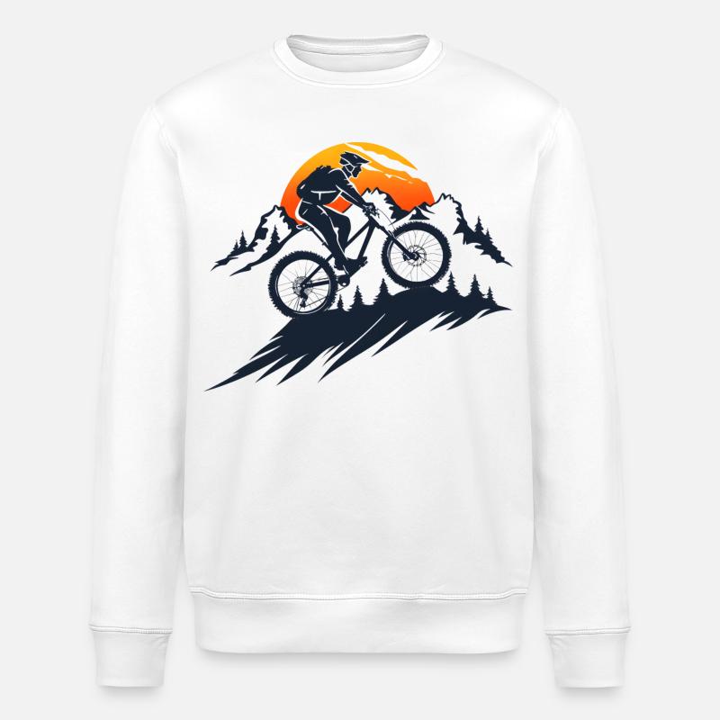 VTT - Sweat bio ROLLER Stanley/Stella Unisexe - blanc