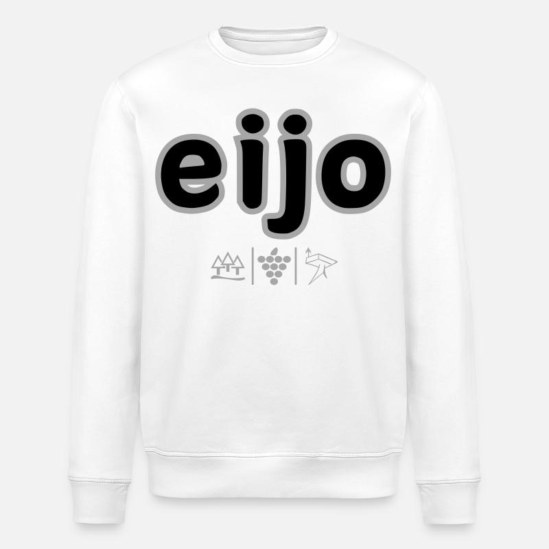 Eijo - Sweat bio ROLLER Stanley/Stella Unisexe - blanc