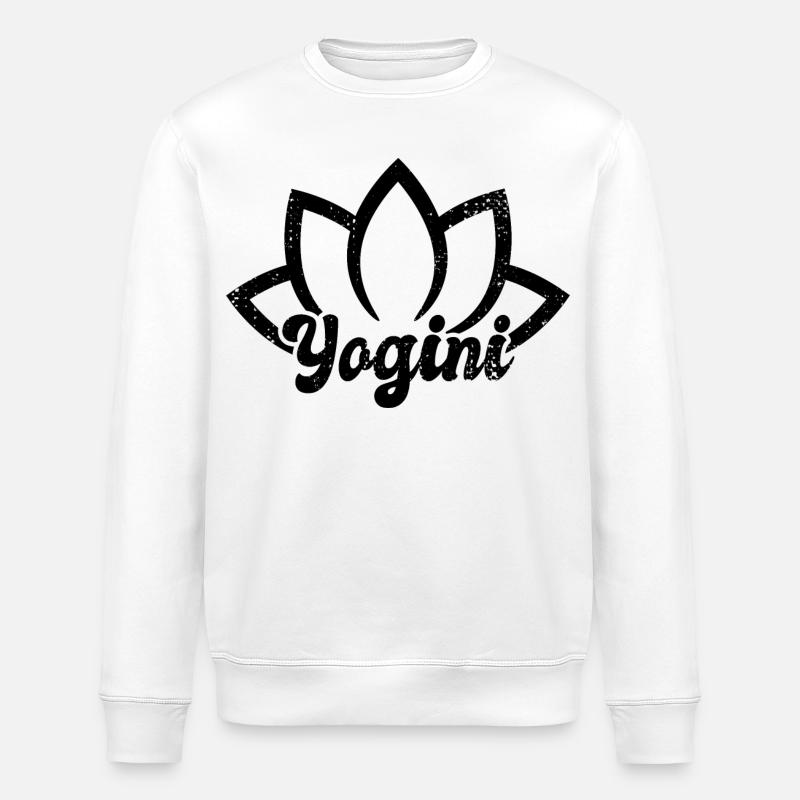 Yogini - Stanley/Stella Unisex Bio-Sweatshirt ROLLER - Weiß