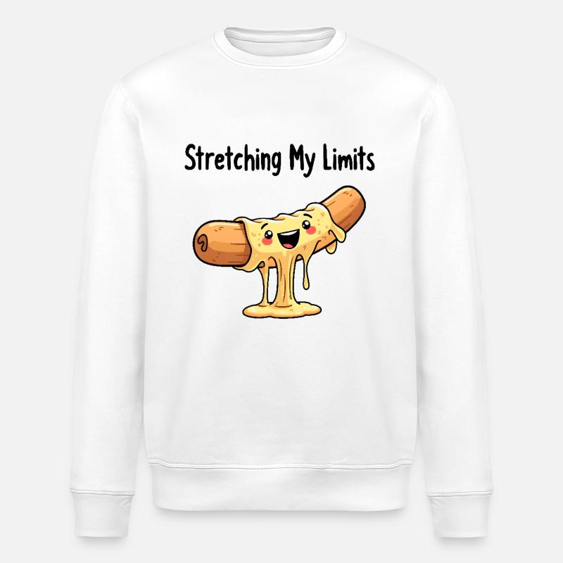 Repousser mes limites - Sweat bio ROLLER Stanley/Stella Unisexe - blanc