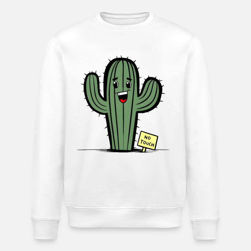Je ne peux pas y toucher - Sweat bio ROLLER Stanley/Stella Unisexe - blanc