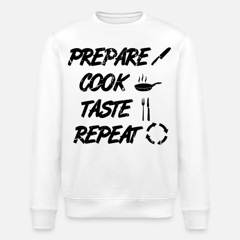 Kochrezept - Stanley/Stella Unisex Bio-Sweatshirt ROLLER - Weiß