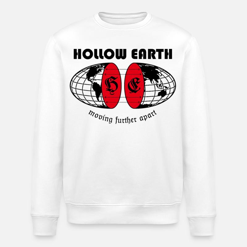Gothic Emblem – Dark Aesthetic - Stanley/Stella Unisex Bio-Sweatshirt ROLLER - Weiß
