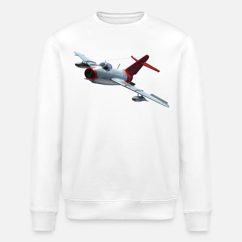 MiG-15 - Stanley/Stella Unisex Bio-Sweatshirt ROLLER - Weiß