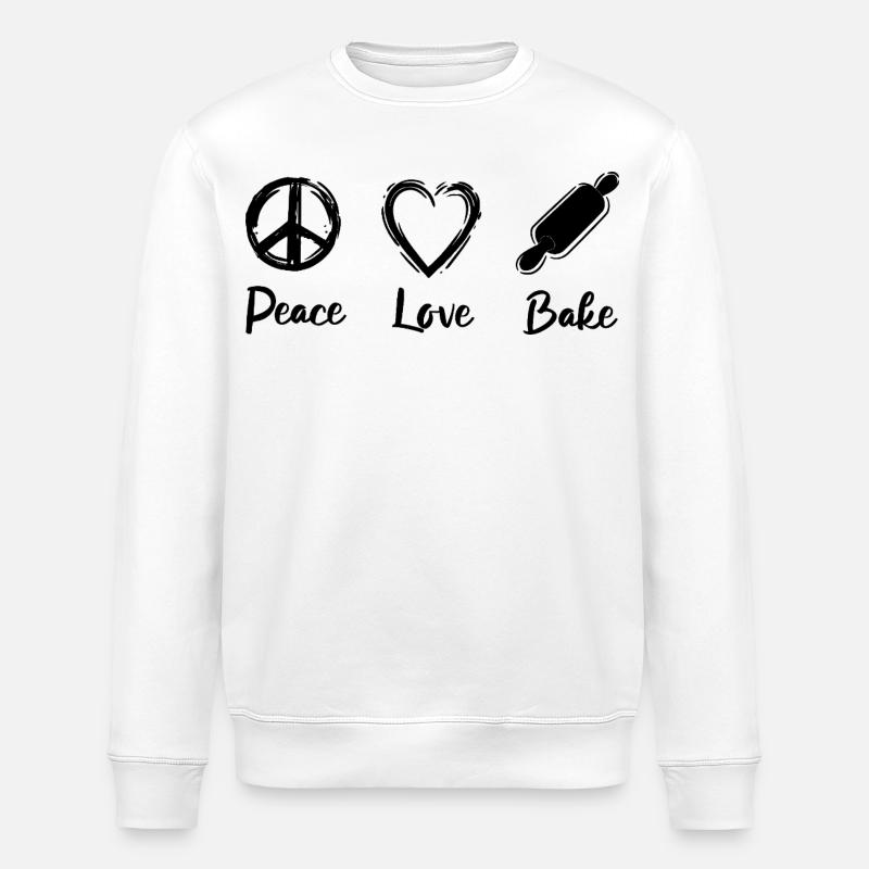 J’adore cuisiner - Sweat bio ROLLER Stanley/Stella Unisexe - blanc