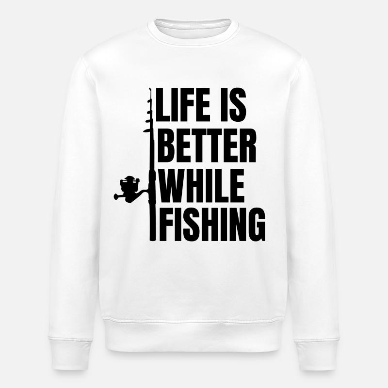 Fischer Motivation - Stanley/Stella Unisex Bio-Sweatshirt ROLLER - Weiß