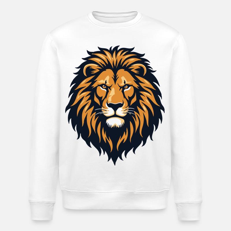 Leon - Stanley/Stella Unisex Bio-Sweatshirt ROLLER - Weiß