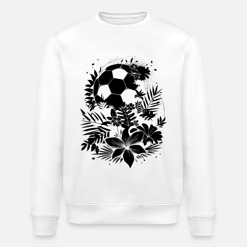 Fußball - Stanley/Stella Unisex Bio-Sweatshirt ROLLER - Weiß