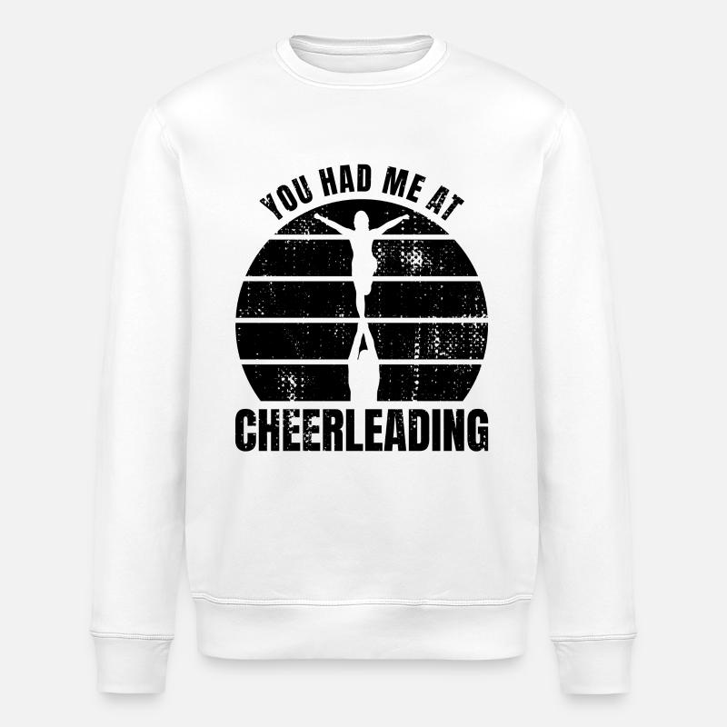 Cheerleader Witz - Stanley/Stella Unisex Bio-Sweatshirt ROLLER - Weiß