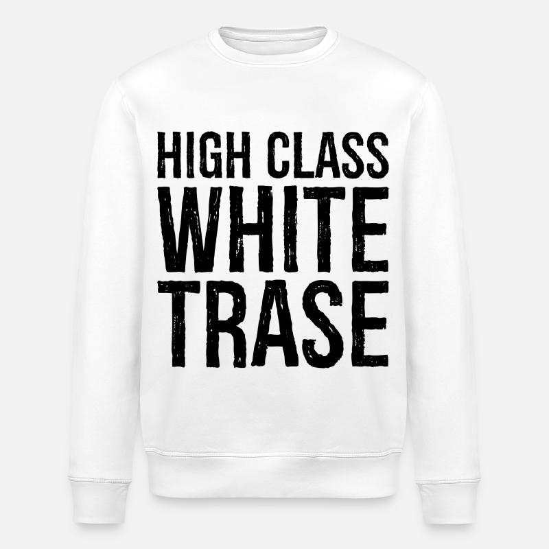 High class white trase - Stanley/Stella Unisex Bio-Sweatshirt ROLLER - Weiß