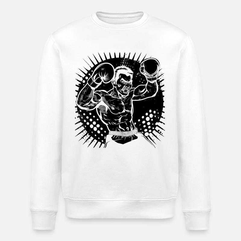 Boxer - Stanley/Stella Unisex Bio-Sweatshirt ROLLER - Weiß