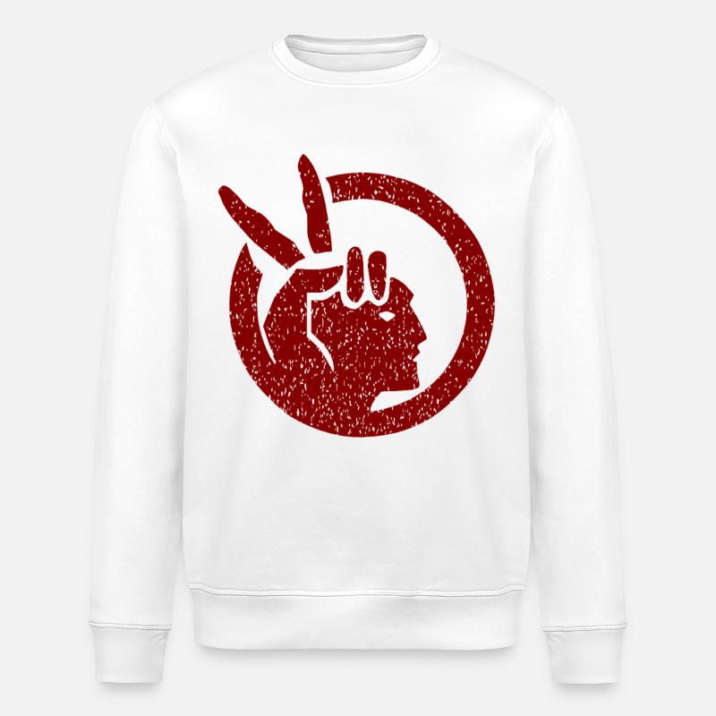 Drapeau de l’American Indian Movement - Sweat bio ROLLER Stanley/Stella Unisexe - blanc