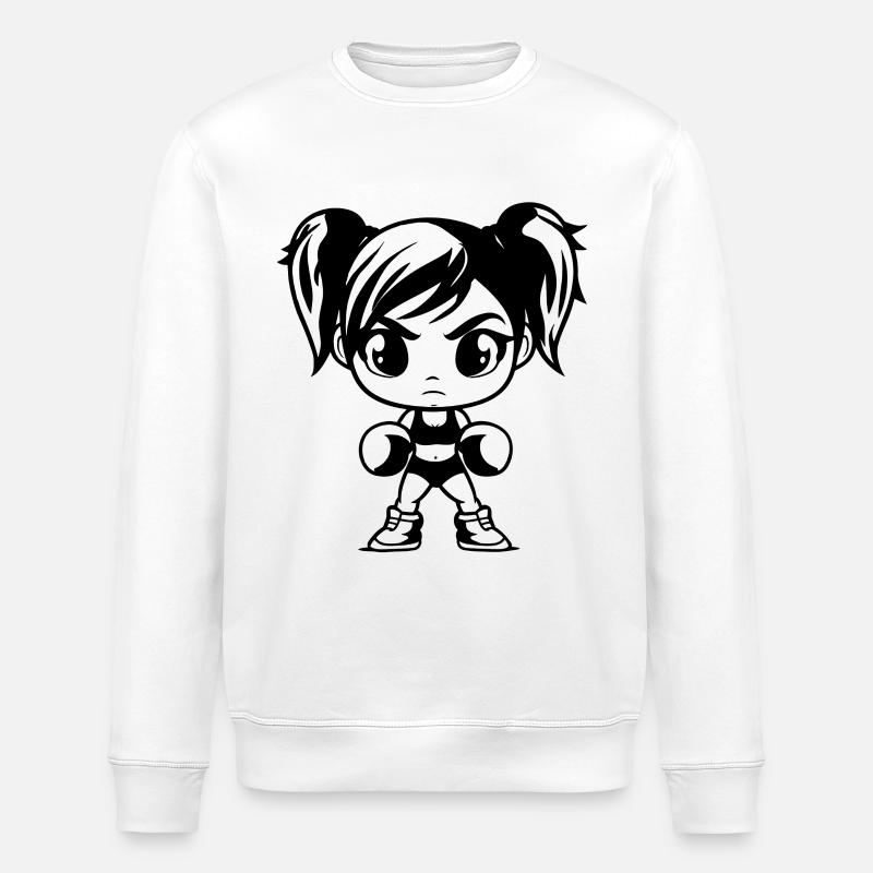 Boxerin - Stanley/Stella Unisex Bio-Sweatshirt ROLLER - Weiß