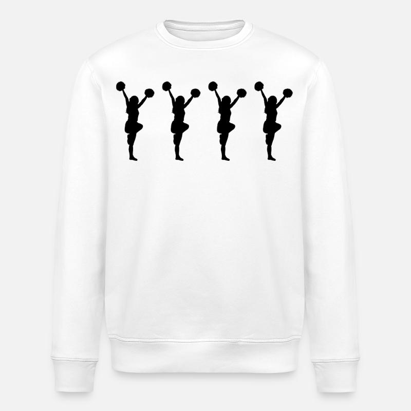 Cheerleaderinnen - Stanley/Stella Unisex Bio-Sweatshirt ROLLER - Weiß