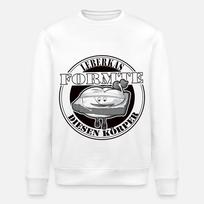 Leberkas formte diesen Body. - Stanley/Stella Unisex Bio-Sweatshirt ROLLER - Weiß