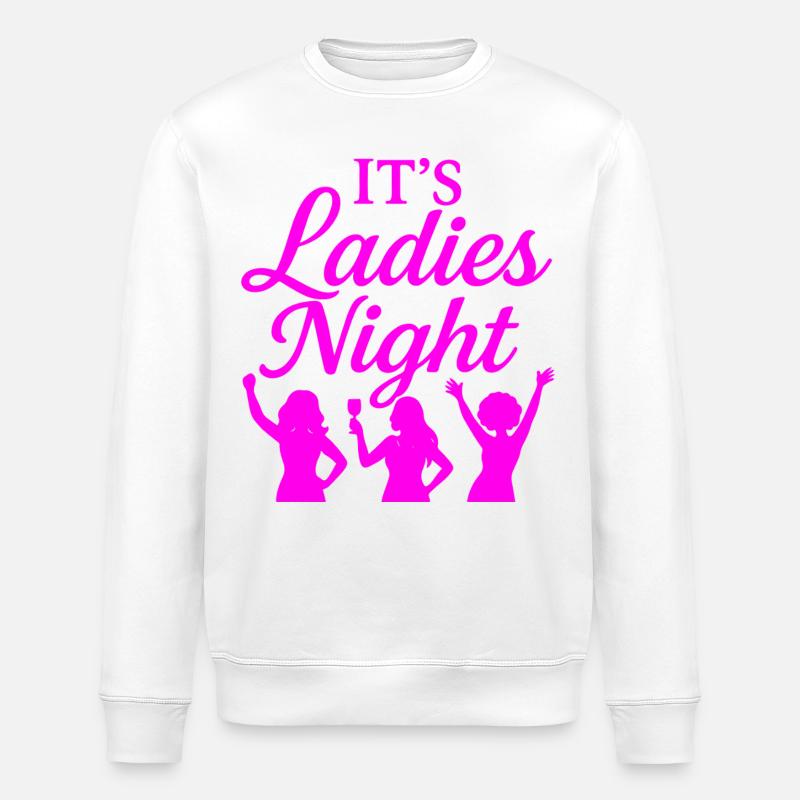 C’est la soirée des dames - Sweat bio ROLLER Stanley/Stella Unisexe - blanc