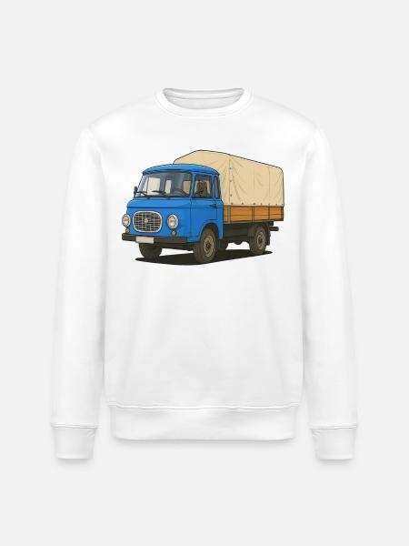 Plateau Est - Sweat bio ROLLER Stanley/Stella Unisexe - blanc