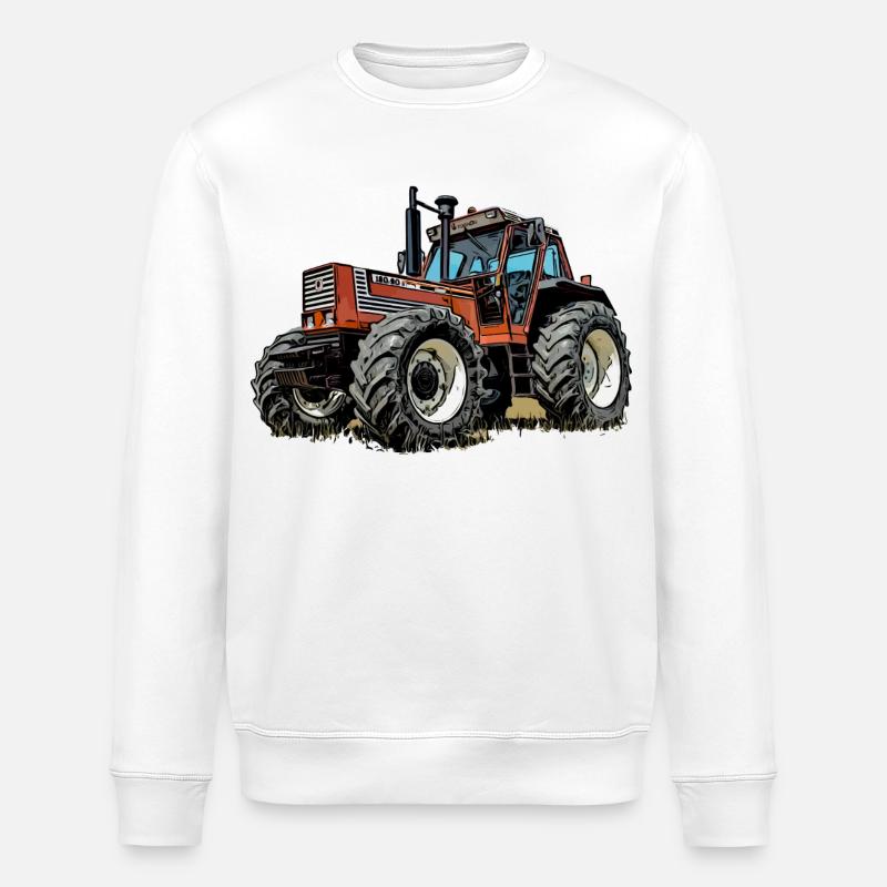 Ackerbeast 100 - Stanley/Stella ROLLER Unisex Organic Sweatshirt - white