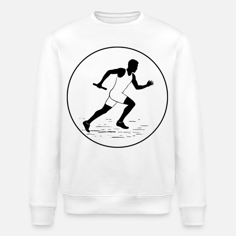 Relay Rush - Stanley/Stella Unisex Bio-Sweatshirt ROLLER - Weiß