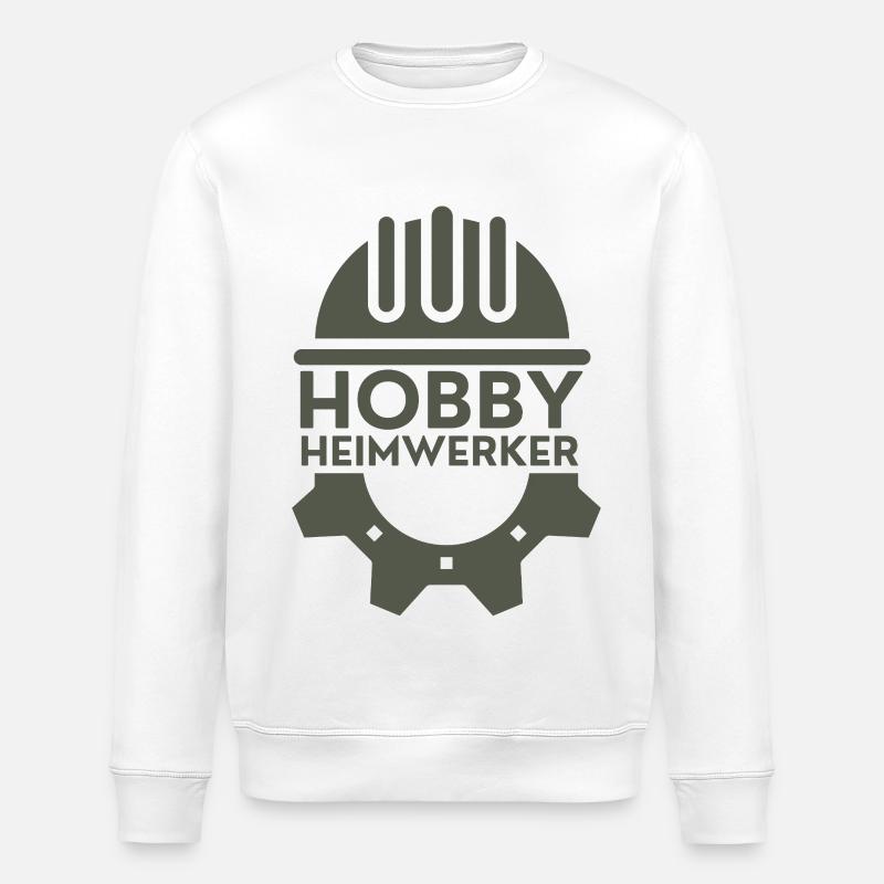 DIY Master – Proud DIY Design - Sweat bio ROLLER Stanley/Stella Unisexe - blanc