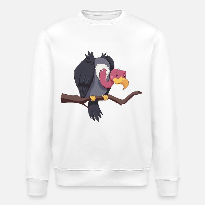 Geier - Stanley/Stella Unisex Bio-Sweatshirt ROLLER - Weiß