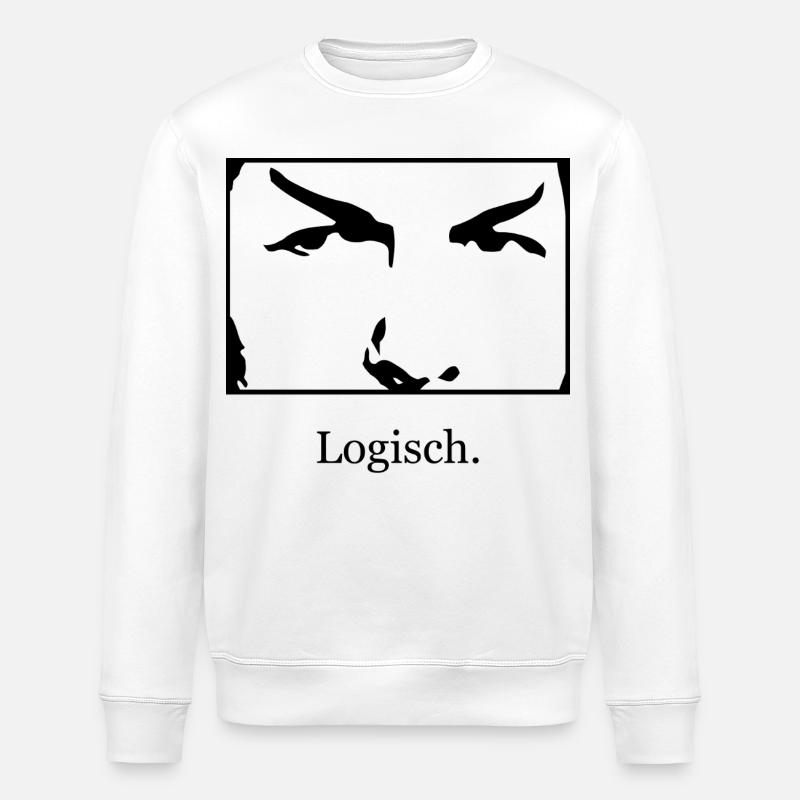 Logisch - Stanley/Stella Unisex Bio-Sweatshirt ROLLER - Weiß