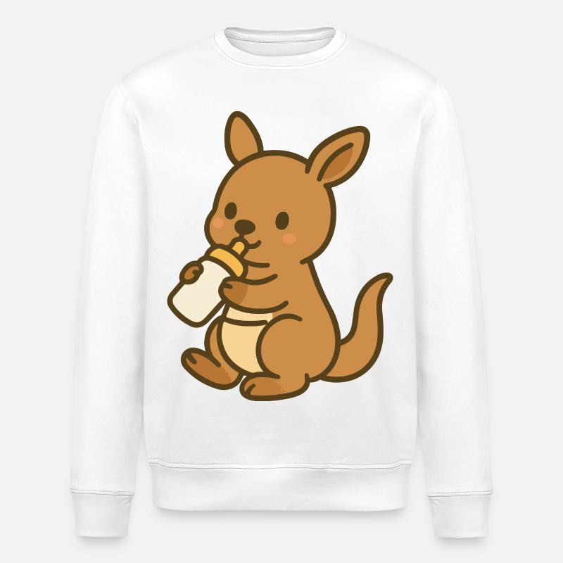 Milchzeit im Beutel - Stanley/Stella Unisex Bio-Sweatshirt ROLLER - Weiß