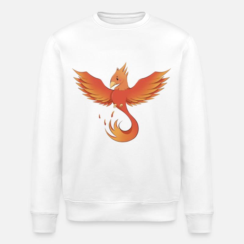 Phönix - Stanley/Stella Unisex Bio-Sweatshirt ROLLER - Weiß