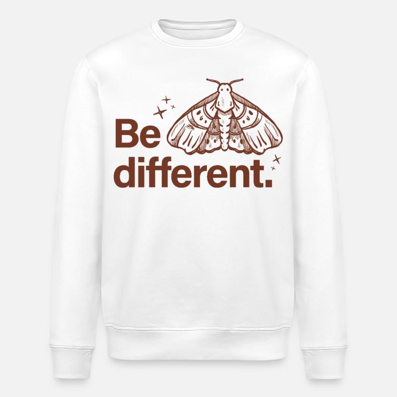 Be different - Stanley/Stella Unisex Bio-Sweatshirt ROLLER - Weiß