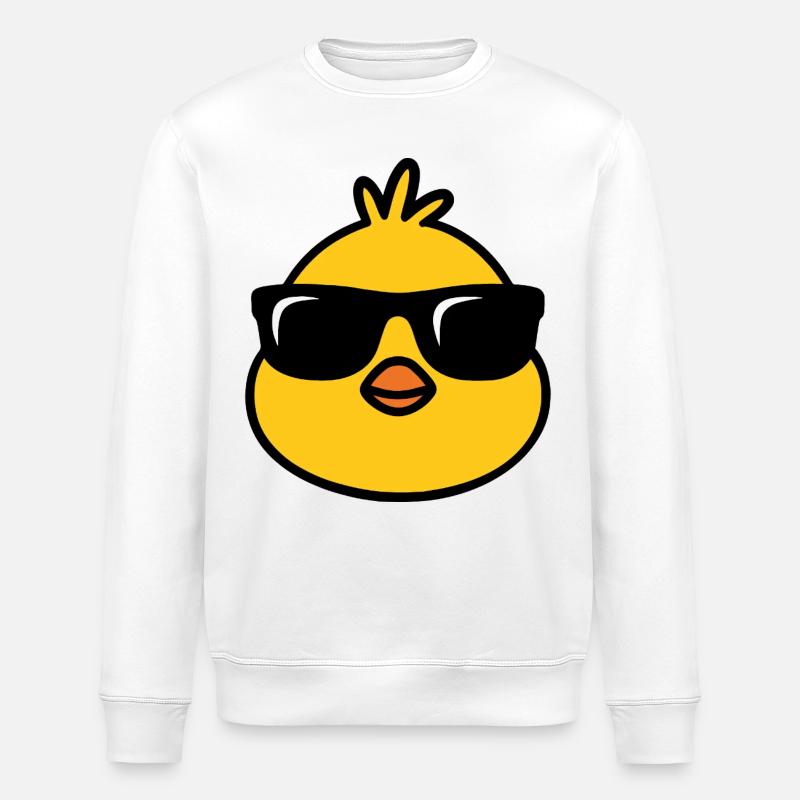 Chick’n’Cool - Sweat bio ROLLER Stanley/Stella Unisexe - blanc