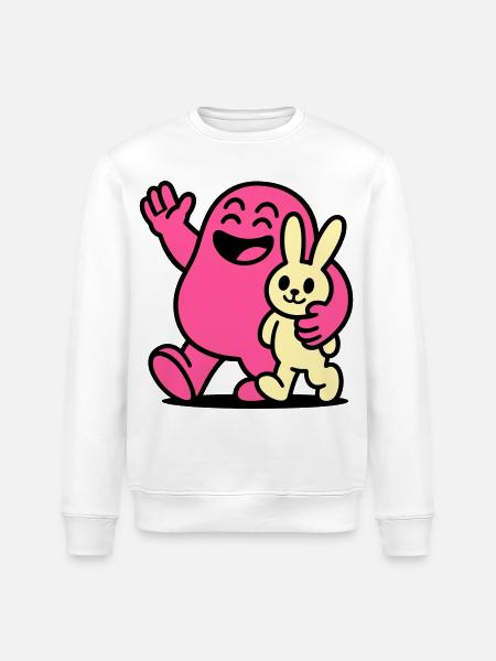 Heureux amis ! - Sweat bio ROLLER Stanley/Stella Unisexe - blanc