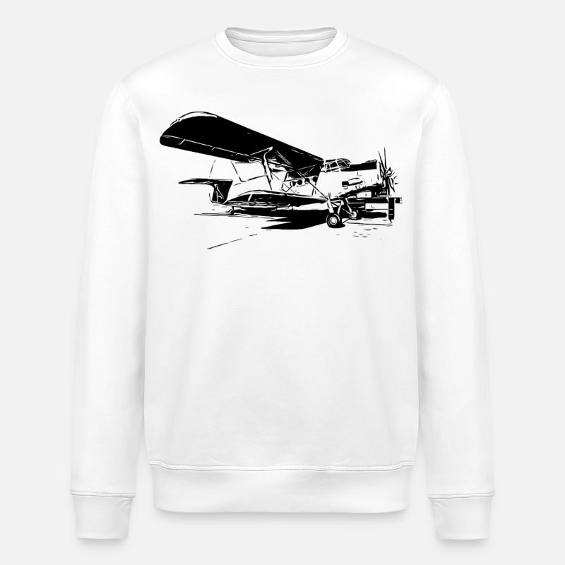 Sky Giant Power - Stanley/Stella Unisex Bio-Sweatshirt ROLLER - Weiß