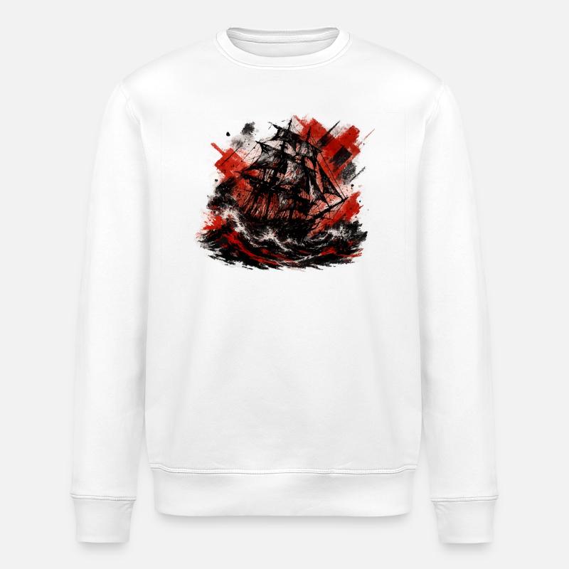 Bateau - Sweat bio ROLLER Stanley/Stella Unisexe - blanc