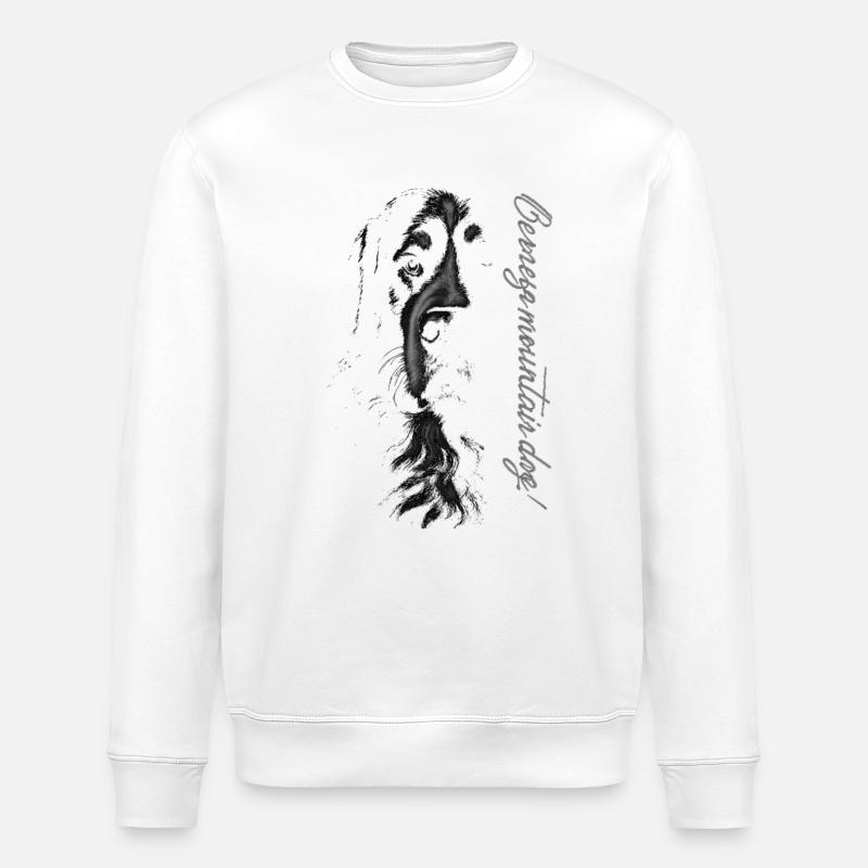 Bouvier bernois - Sweat bio ROLLER Stanley/Stella Unisexe - blanc