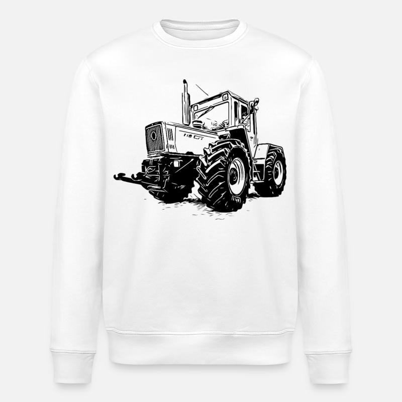 Der Grüne Koloss - Stanley/Stella Unisex Bio-Sweatshirt ROLLER - Weiß