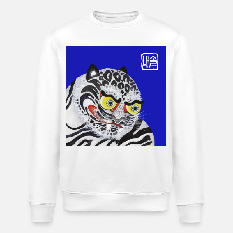 Baekho - Stanley/Stella Unisex Bio-Sweatshirt ROLLER - Weiß